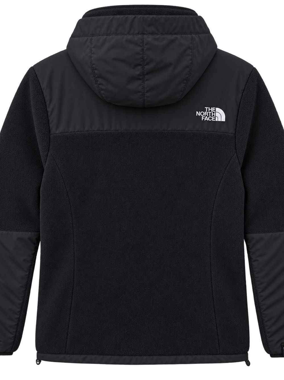 The North Face Denali Hooded Fleece Black Jacket/Hoodie Polartec Medium EUC! - Picture 4 of 8